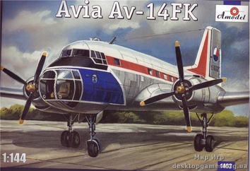 Советский самолет Avia Av-14 FK