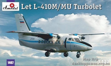 Чехословацкий самолет Let L-410M/MU Turbolet