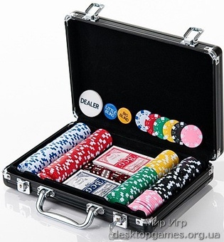 Покерный набор 200 фишек, кейс, St - фото 4