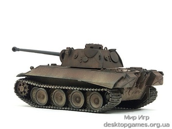 Смоляная модель среднего танка VK3002MAN - фото 3