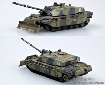Собранная коллекционная модель танка Челленджер 2 - фото 2