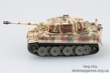 Собранная модель тяжёлого танка Тигр 1 (средний) - фото 2