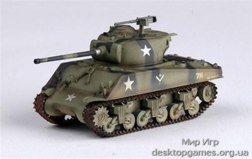 Готовая модель танка M4A3 (76)w «Шерман» - фото 2