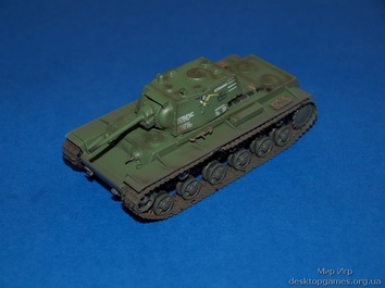 Стендовая модель танка КВ-1 - фото 2