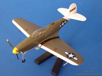 Собранная модель самолета P-39Q - фото 2