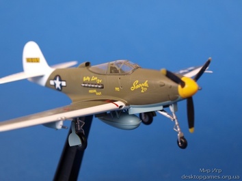 Собранная модель самолета P-39Q - фото 3