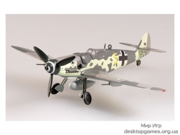 Коллекционная модель самолета Мессершмитт Bf.109G-6 JG53 1945 Germany