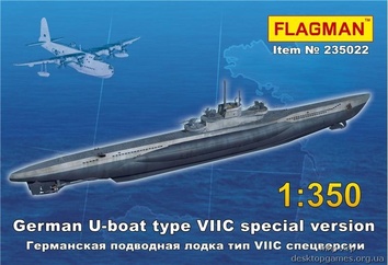 Германская подводная лодка тип VIIC спецверсия