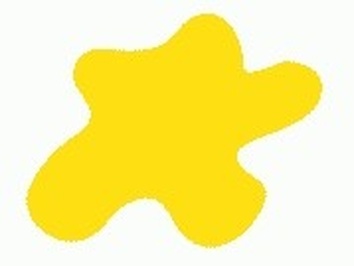 Акриловая краска HOBBY COLOR, цвет: Жёлтый (основа), тип: Глянец