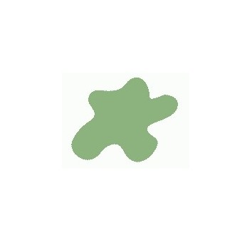 Акриловая краска, цвет: Салатово-зелёный (основа), тип: Глянец