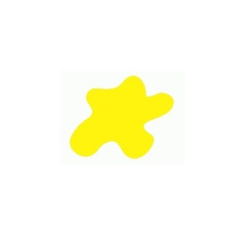 Акриловая краска, цвет: Флуорисцентно-жёлтый (основа), тип: Глянец