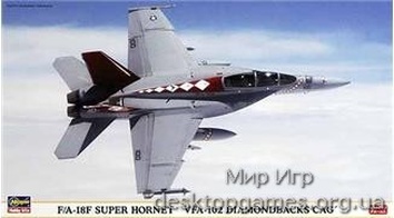 HA00827 F-18F Super Hornet VFA-102 Diamondbacks