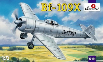 Bf-109X немецкий экспериментальный самолет