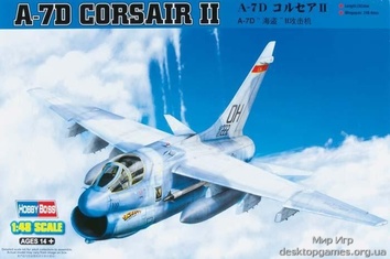 Масштабная модель самолета A-7D Corsair II