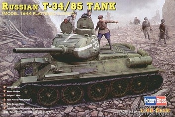 Russian T-34/85 (model 1944 flattened turret) Tank
