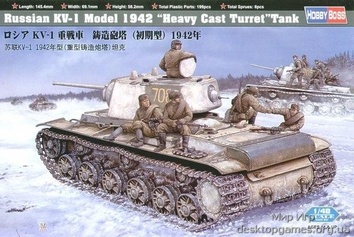Russian KV-1 Model 1942 “Heavy Cast Turret”Tank