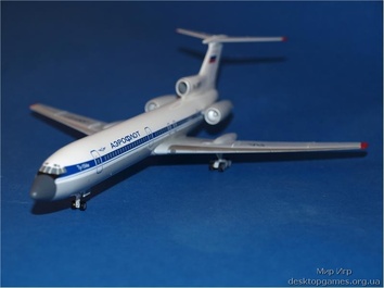 Коллекционная модель пассажирского самолета Ту-154М - фото 5