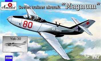 Советский учебно-тренировочный самолет Як-30 "Магнум"