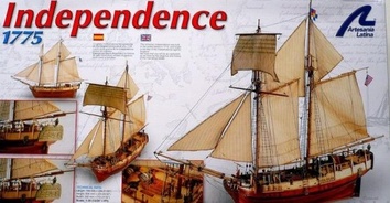 Модель деревянного корабля для склеивания INDEPENDENCE - фото 2
