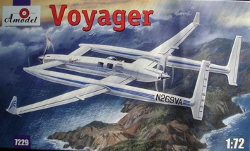 Экспериментальный сверхдальний самолет Rutan Voyager