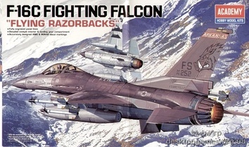 Модель самолета F-16C FLYING RAZORBACKS