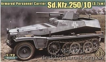 Германский полугусеничный бронетранспортер Sd.Kfz.250/10