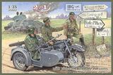 BMW R12 with sidecar, military version