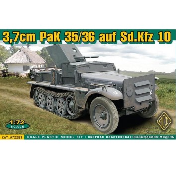 Бронетранспортёр 37mm PaK 35/36 auf Sd.Kfz 10