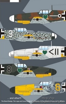 WWII Luftwaffe Bf.109F-2 Luftwaffe Experts on the Eastern front - фото 2