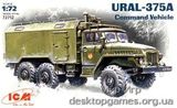 ICM72712 Ural-375D Soviet Army command truck