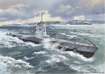 Немецкая подводная лодка U-Boat тип IIB (1939)