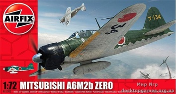 Японский истребитель Mitsubishi A6M2b Zero