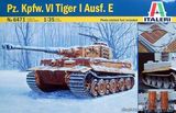 Масштабная модель танка Sd.Kfz. Vi Тигр (Tiger) Ausf. E (с фототравлением)