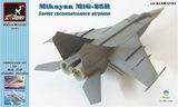 МиГ-25Р  советский разведывательный самолет  конверсионный набор  для моделей Кондор, Звезда