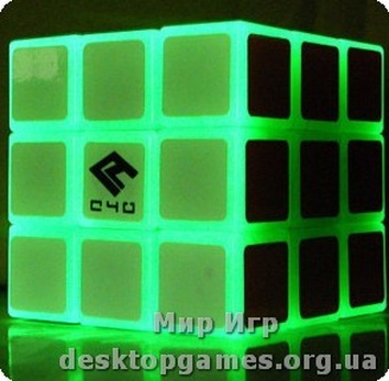 Светящийся кубик 3х3 C4U Luminous Green