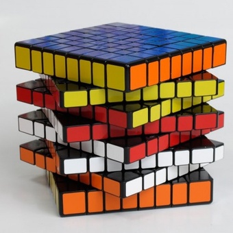 Кубик Рубика 8x8 Black - фото 3