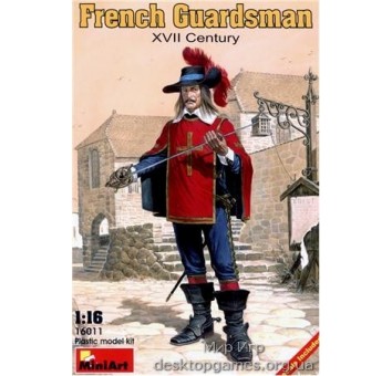 MA16011 French guardsman, XVII century