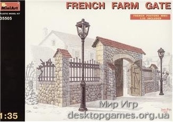 MA35505 French farm gate
