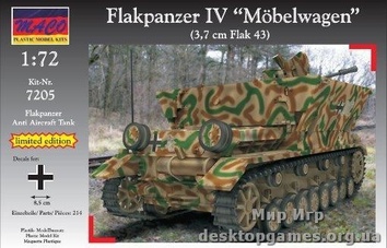 Зенитная самоходная установка ЗСУ  Flakpanzer IV "Mobelwagen"