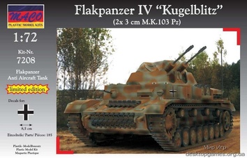 Flakpanzer IV  Kugelblitz  German anti-aircraft tank