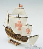 Модель деревянного корабля Пинта мини (Pinta mini)
