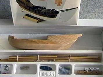 Модель деревянного корабля Пинта мини (Pinta mini) - фото 6