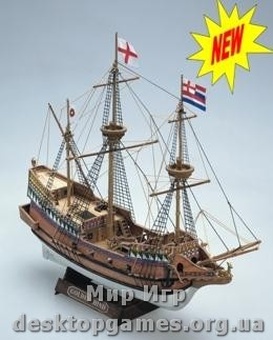 Модель деревянного корабля Голден Хинд мини (Golden Hind mini)