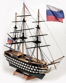 Сборная деревянная модель корабля Alexander Newsky - фото 2
