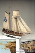 Модель корабля из дерева Марсель (Marseille)