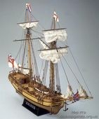 Сборная модель корабля из дерева Halifax (Галифакс)
