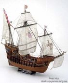 Сборная деревянная модель корабля Santa Maria