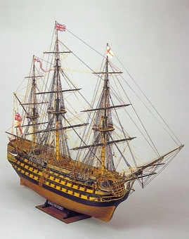 Сборная деревянная модель корабля HMS Victory - фото 2