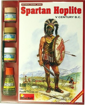 MAset16012 Spartan hoplite, V century B.C. (фигуры)