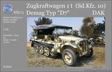 Германский полугусеничный тягач Sonder- Kfz. 10 Demag DAK